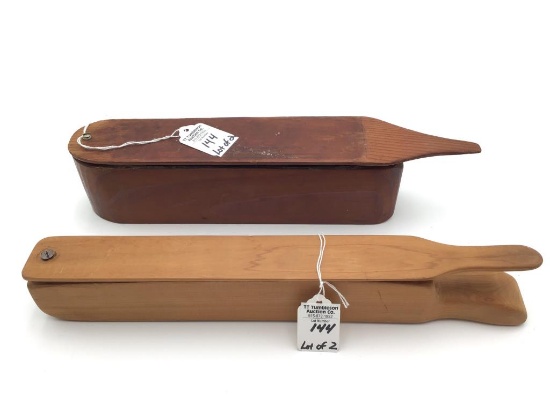 Lot of 2 Box Turkey Calls Including One Marked