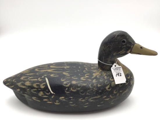 Unknown Black Duck Decoy