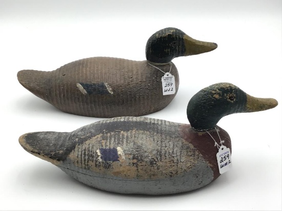 Lot of 2 Vintage Decoys