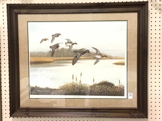 Lg. Framed, Signed & Numbered Print