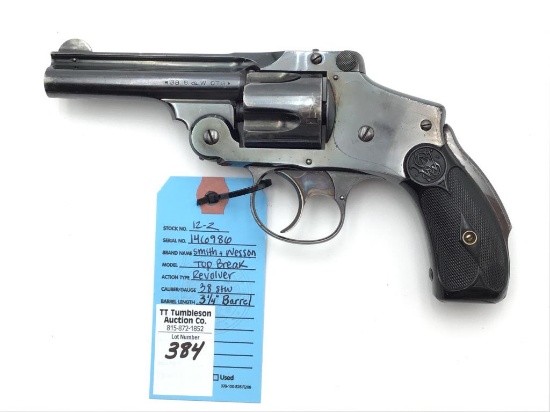 Smith & Wesson Top Break 38 S&W Revolver