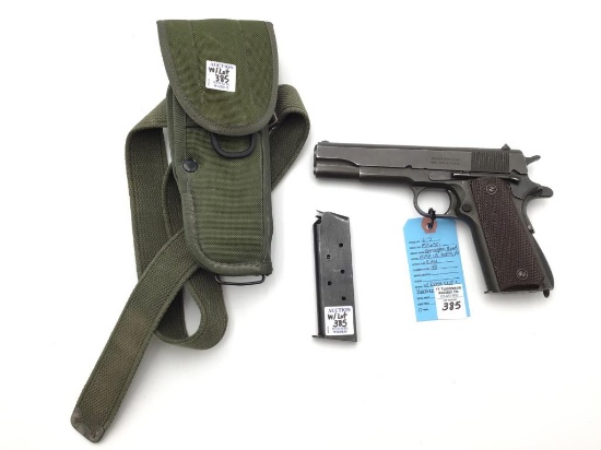 Remington Rand Inc. M1911 US Army 45 Cal Pistol