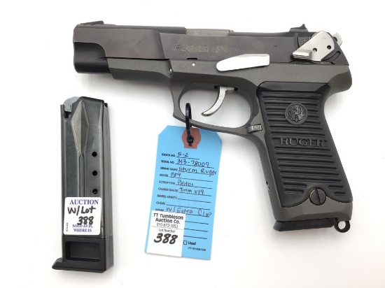 Sturm Ruger P89 9MMX19 Pistol w/ Extra Clip