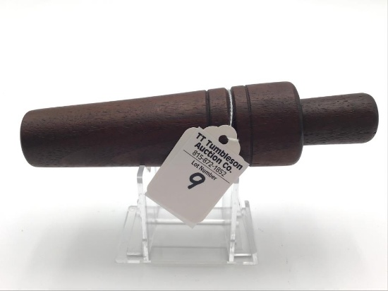 Very Nice Walnut Duck Call by William Heitzman