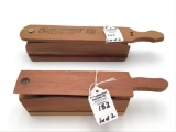 Lot of 2 Box Turkey Calls Including One Marked
