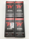 4 Full Boxes of Winchester Defense 9MM