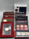 Lg. Group of Eisenhower Dollar Proof/Mint Sets