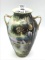 Hand Painted Nippon Dbl Handled Vase