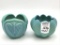 Lot of 2 Van Briggle Sm. Art Pottery Pieces
