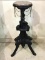 Antique Ornate Fern or Plant Stand w/ Round