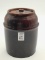 Peoria Pottery Jar w/ Lid (Bottom Marked Peoria