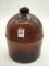 Un-Marked Peoria Pottery Brown & Orange Glaze