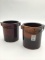 Lot of 2 Bottom Marked & Front Marked Peoria