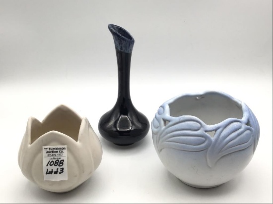 Lot of 3 Van Briggle Art Pottery Pieces Including