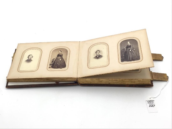 Old Photo Album (9 X 6) w/ Approx. 69