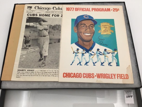 Lot of 3 Including 1977 Chicago Cubs