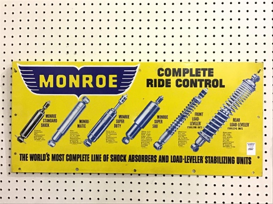 Heavy Metal Monroe Shock Absorber Sign