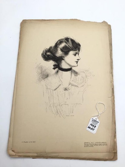 Collection of 11 Un-Framed Artist Proof Gibson
