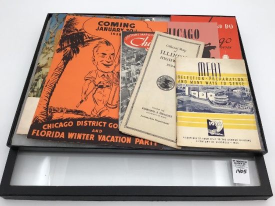 Group of Chicago, IL Booklets, Vistor Guide, Golf