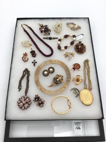 Collection of Ladies Costume Jewelry-Mostly