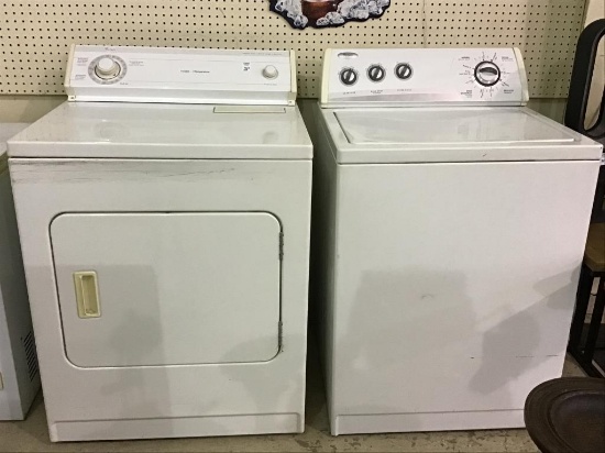 Whirlpool Washer & Electric Dryer