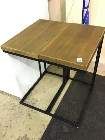 Pair of Contemp. End Tables