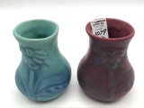 Pair of  Van Briggle Art Pottery Matching