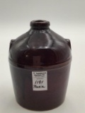 Sm. Peoria Pottery Jug (Missing Wire Handle)