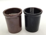 Pair of Bottom Marked Peoria, IL Jars