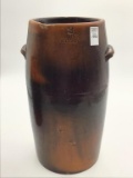 3 Gal Churn Front Marked Peoria Pottery