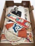 Group of Un-Framed Adv Including Cereal, Movies,