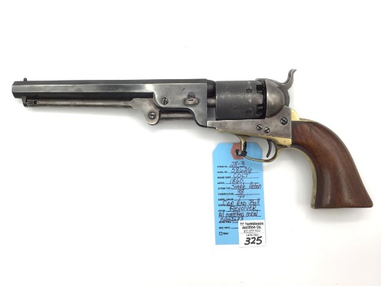 Colt 1860 Single Action 38 Cal Cap & Ball Revolver