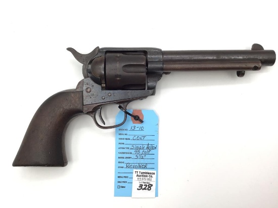 Colt 45 Cal Single Action Revolver w/ 5 1/2 Inch