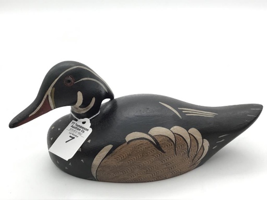 Sm. Wood Duck by Chas. Moore-1974