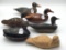 Lot of 6 Various Decoys