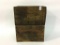 Lot of 2 Wood Ammo Boxes Including