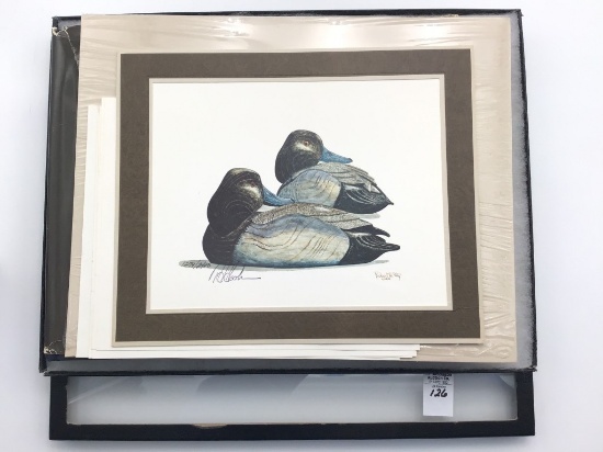 Group of Un-Framed Sm. Prints Including One by
