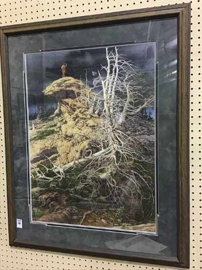 Framed, Signed & Numbered Bev Doolittle Print-