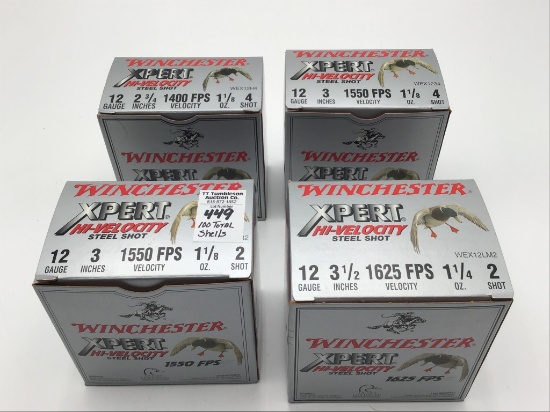 4 Full Boxes of Winchester 12 Ga Shotgun Shells