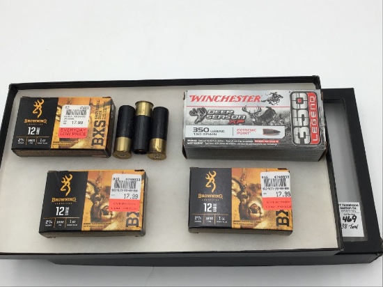 Group of Ammo Including 3 Full Boxes
