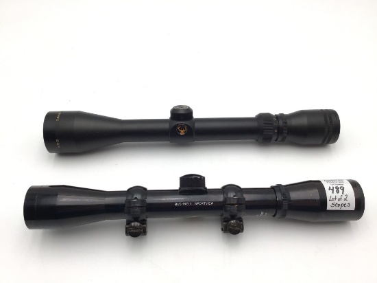 Lot of 2 Gun Scopes Including Simmons