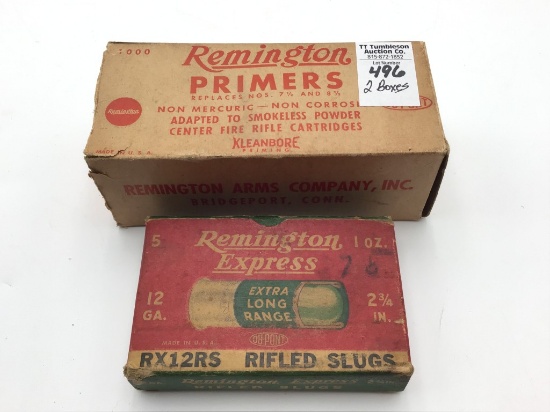 Sm. Full Box of Remington Express 12 Ga (5 Shells)