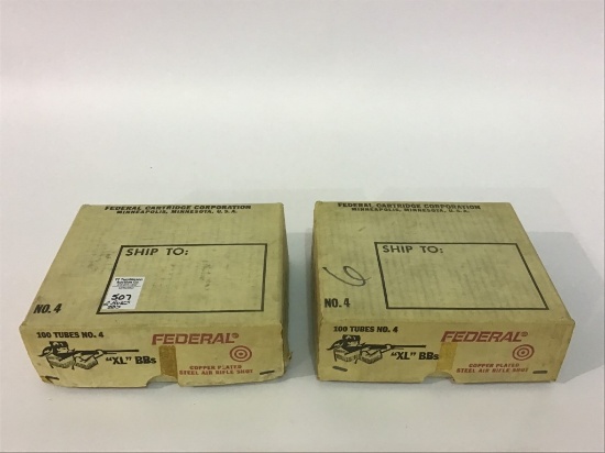 2 Full Boxes of Federal "XL" BB's-