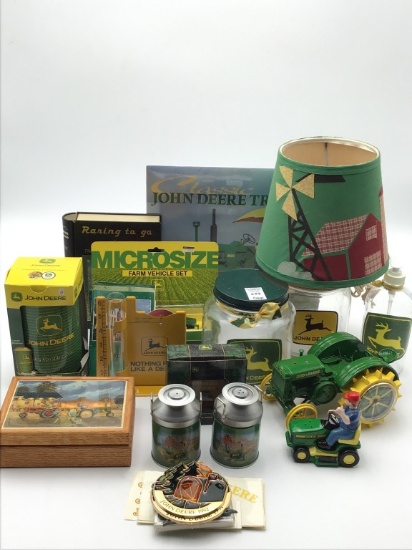 Group of John Deere Collectibles Inclluding