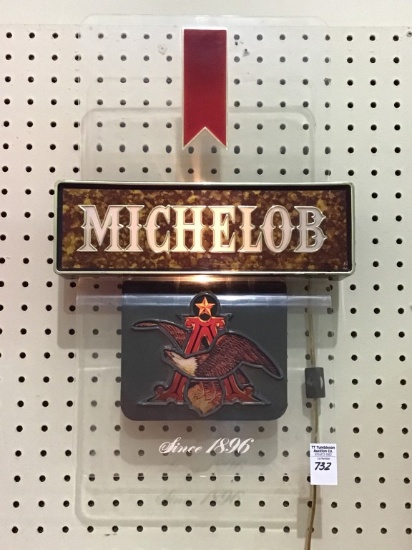 Wall Hanging LIghted Michelob Beer Sign-