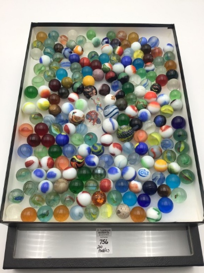 Group of Approx. 200 Large Shooter Marbles