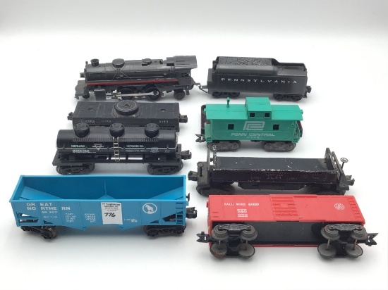Group of O Gauge Including Locomotives,