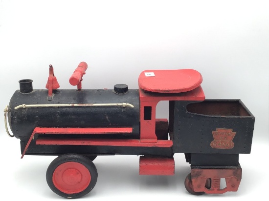 Child's Keystone RR #6400 Ride on Toy Locomotive
