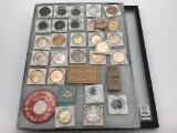 Group of Tokens & Adv  Including St. George From