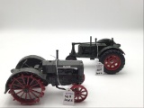 Lot of 2-1/16 Scale Toy Tractors Including